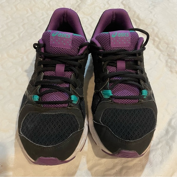 ASICS Gel Craze TR Running Shoe Training Women’s Size 8 Black Purple Gym Workout - Picture 2 of 10